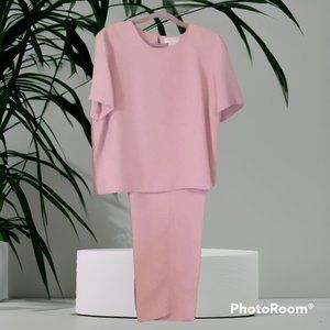 Draper's &  Damon's mauve pant suit totally professional.size top PL and pant PM